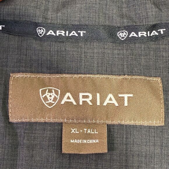 Ariat Men’s Concealed Carry Vest XL Tall Gray NWT Insulated Water Resistant - Picture 9 of 12